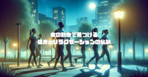 夜の散歩で見つける健康とリラクゼーションの秘訣